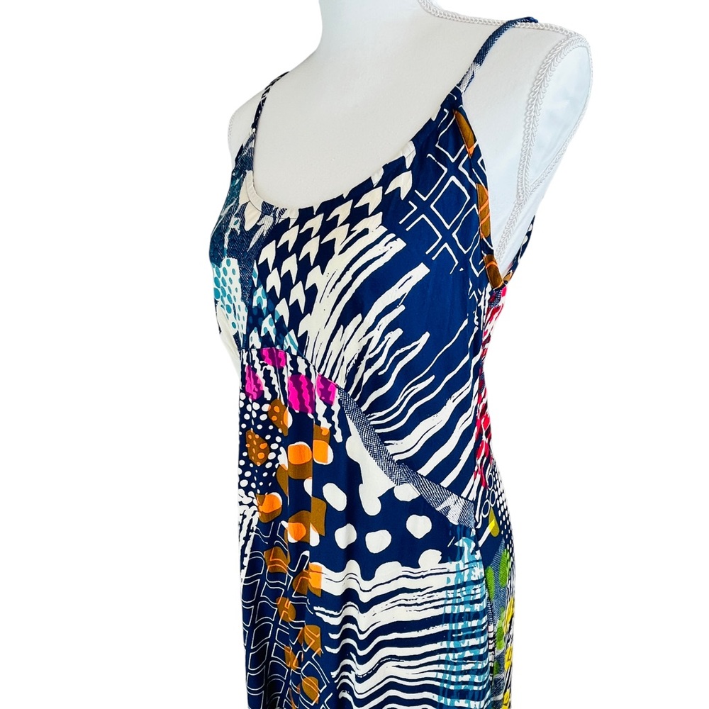 JAMS WORLD Simpson Print Vintage Maxi Sun Dress Size Small - Picture 5 of 13